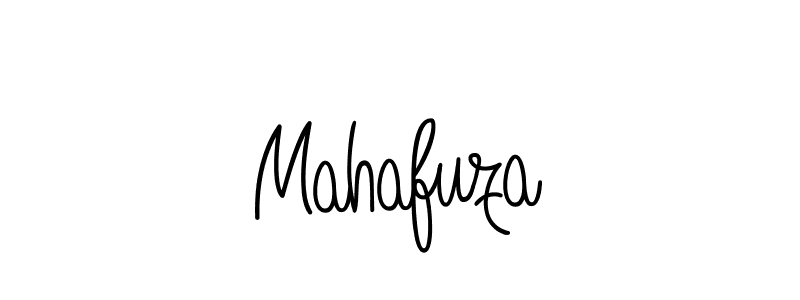 Create a beautiful signature design for name Mahafuza. With this signature (Angelique-Rose-font-FFP) fonts, you can make a handwritten signature for free. Mahafuza signature style 5 images and pictures png
