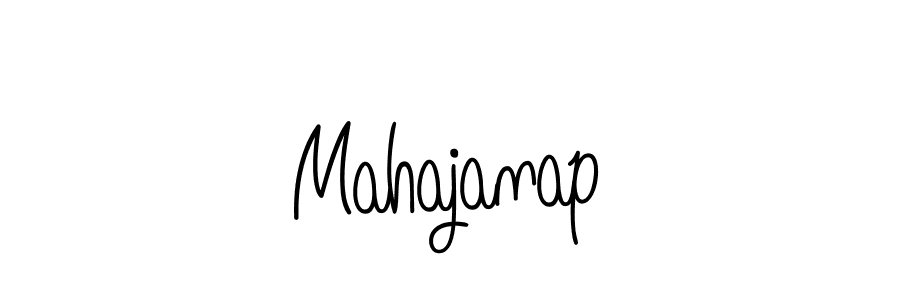 Mahajanap stylish signature style. Best Handwritten Sign (Angelique-Rose-font-FFP) for my name. Handwritten Signature Collection Ideas for my name Mahajanap. Mahajanap signature style 5 images and pictures png