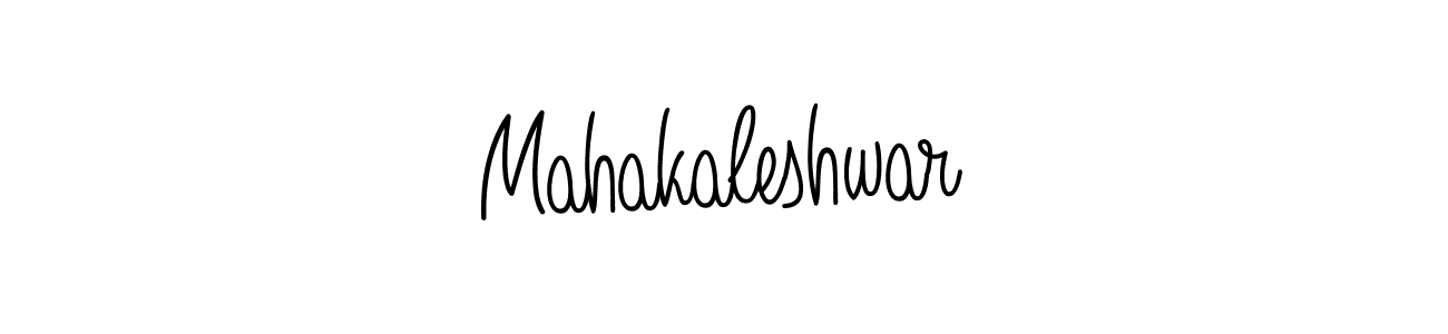 Use a signature maker to create a handwritten signature online. With this signature software, you can design (Angelique-Rose-font-FFP) your own signature for name Mahakaleshwar. Mahakaleshwar signature style 5 images and pictures png