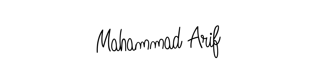 Mahammad Arif stylish signature style. Best Handwritten Sign (Angelique-Rose-font-FFP) for my name. Handwritten Signature Collection Ideas for my name Mahammad Arif. Mahammad Arif signature style 5 images and pictures png