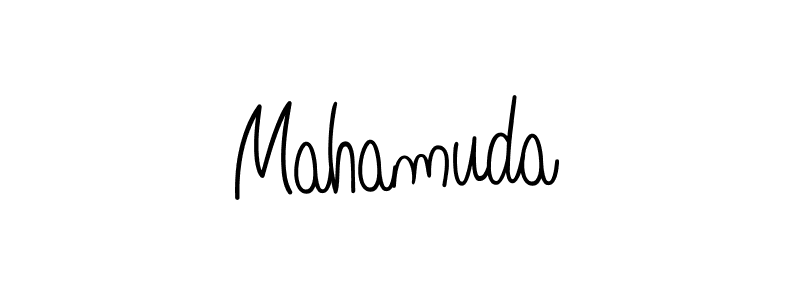 How to make Mahamuda signature? Angelique-Rose-font-FFP is a professional autograph style. Create handwritten signature for Mahamuda name. Mahamuda signature style 5 images and pictures png