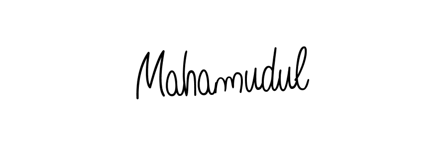 Mahamudul stylish signature style. Best Handwritten Sign (Angelique-Rose-font-FFP) for my name. Handwritten Signature Collection Ideas for my name Mahamudul. Mahamudul signature style 5 images and pictures png