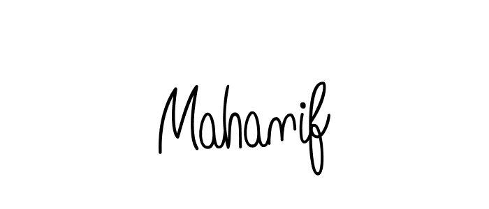 Best and Professional Signature Style for Mahanif. Angelique-Rose-font-FFP Best Signature Style Collection. Mahanif signature style 5 images and pictures png