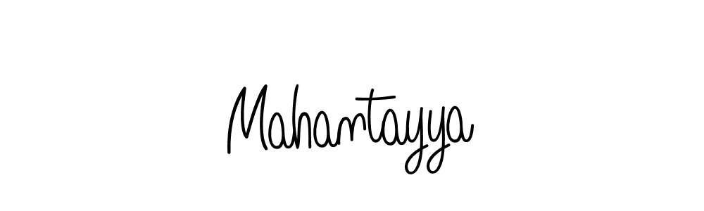 Mahantayya stylish signature style. Best Handwritten Sign (Angelique-Rose-font-FFP) for my name. Handwritten Signature Collection Ideas for my name Mahantayya. Mahantayya signature style 5 images and pictures png