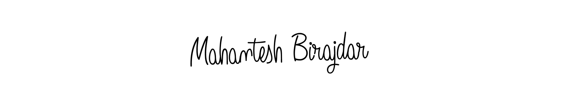 Use a signature maker to create a handwritten signature online. With this signature software, you can design (Angelique-Rose-font-FFP) your own signature for name Mahantesh Birajdar. Mahantesh Birajdar signature style 5 images and pictures png