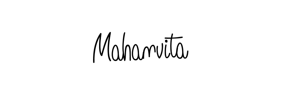 Make a beautiful signature design for name Mahanvita. Use this online signature maker to create a handwritten signature for free. Mahanvita signature style 5 images and pictures png