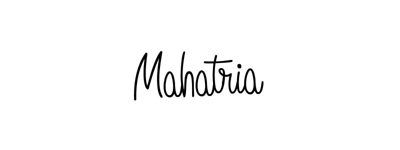 Mahatria stylish signature style. Best Handwritten Sign (Angelique-Rose-font-FFP) for my name. Handwritten Signature Collection Ideas for my name Mahatria. Mahatria signature style 5 images and pictures png