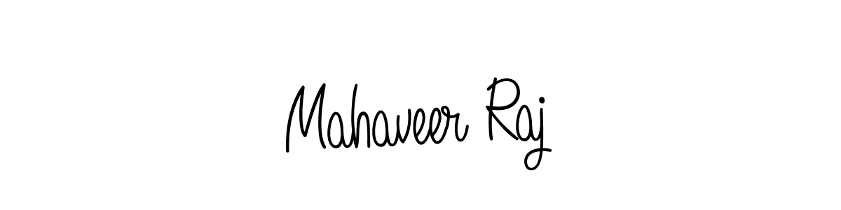 You should practise on your own different ways (Angelique-Rose-font-FFP) to write your name (Mahaveer Raj) in signature. don't let someone else do it for you. Mahaveer Raj signature style 5 images and pictures png