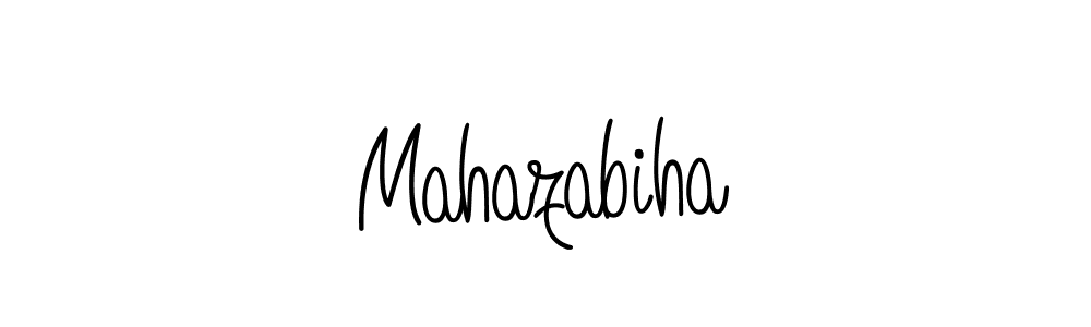 Check out images of Autograph of Mahazabiha name. Actor Mahazabiha Signature Style. Angelique-Rose-font-FFP is a professional sign style online. Mahazabiha signature style 5 images and pictures png