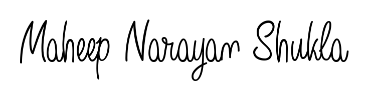 A stylish, flowing autograph style designed for name Maheep Narayan Shukla using Angelique-Rose-font-FFP typography. Perfect for digital creative projects. Maheep Narayan Shukla signature style 5 images and pictures png