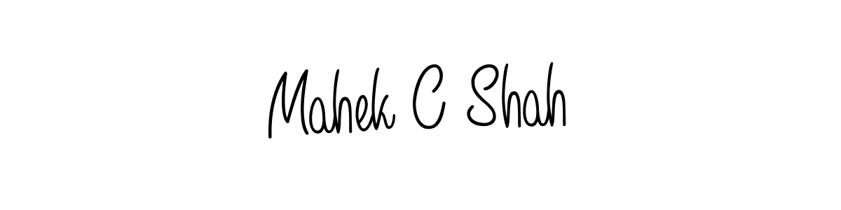It looks lik you need a new signature style for name Mahek C Shah. Design unique handwritten (Angelique-Rose-font-FFP) signature with our free signature maker in just a few clicks. Mahek C Shah signature style 5 images and pictures png