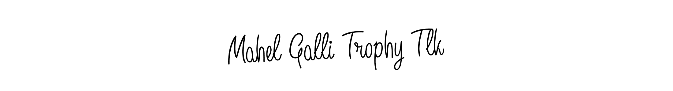 Similarly Angelique-Rose-font-FFP is the best handwritten signature design. Signature creator online .You can use it as an online autograph creator for name Mahel Galli Trophy Tlk. Mahel Galli Trophy Tlk signature style 5 images and pictures png