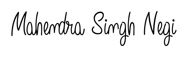 Style your name Mahendra Singh Negi with confidence using Angelique-Rose-font-FFP signature design. Simple, elegant, and ready for immediate document use. Mahendra Singh Negi signature style 5 images and pictures png