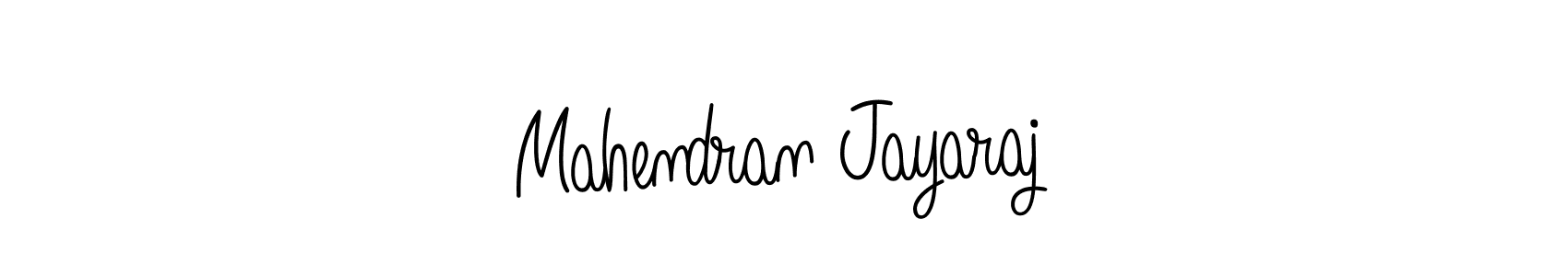 How to make Mahendran Jayaraj signature? Angelique-Rose-font-FFP is a professional autograph style. Create handwritten signature for Mahendran Jayaraj name. Mahendran Jayaraj signature style 5 images and pictures png