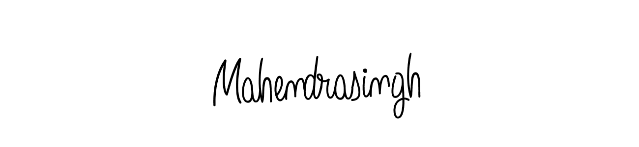 How to Draw Mahendrasingh signature style? Angelique-Rose-font-FFP is a latest design signature styles for name Mahendrasingh. Mahendrasingh signature style 5 images and pictures png