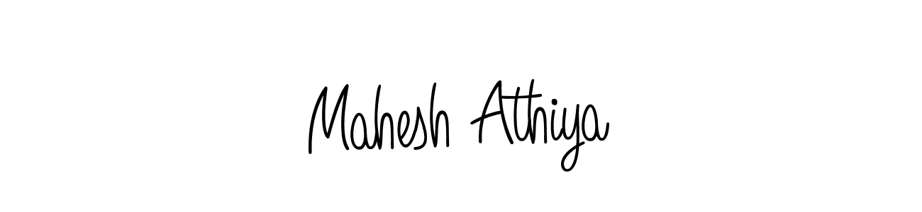 Once you've used our free online signature maker to create your best signature Angelique-Rose-font-FFP style, it's time to enjoy all of the benefits that Mahesh Athiya name signing documents. Mahesh Athiya signature style 5 images and pictures png