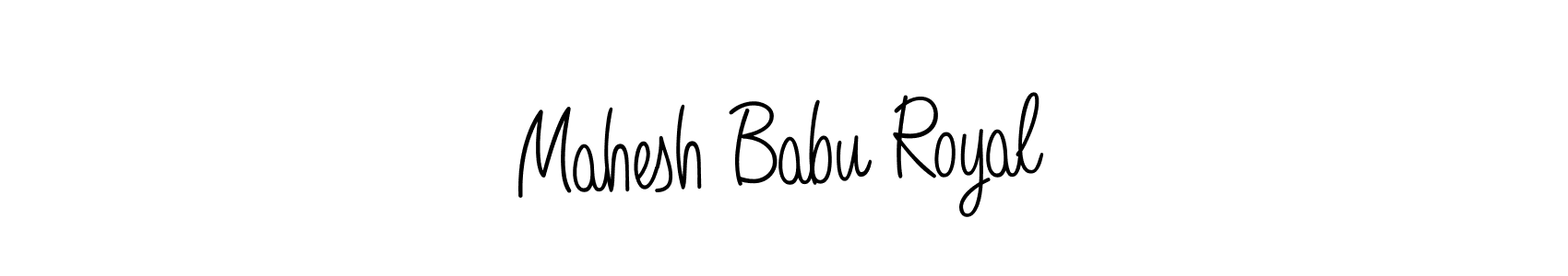 Similarly Angelique-Rose-font-FFP is the best handwritten signature design. Signature creator online .You can use it as an online autograph creator for name Mahesh Babu Royal. Mahesh Babu Royal signature style 5 images and pictures png