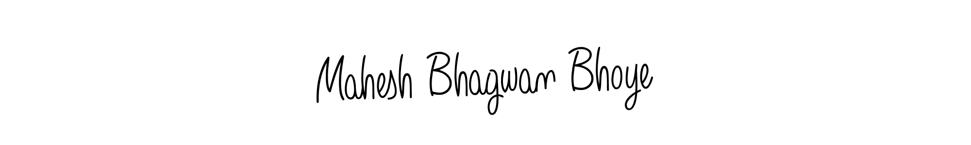 Create a beautiful signature design for name Mahesh Bhagwan Bhoye. With this signature (Angelique-Rose-font-FFP) fonts, you can make a handwritten signature for free. Mahesh Bhagwan Bhoye signature style 5 images and pictures png