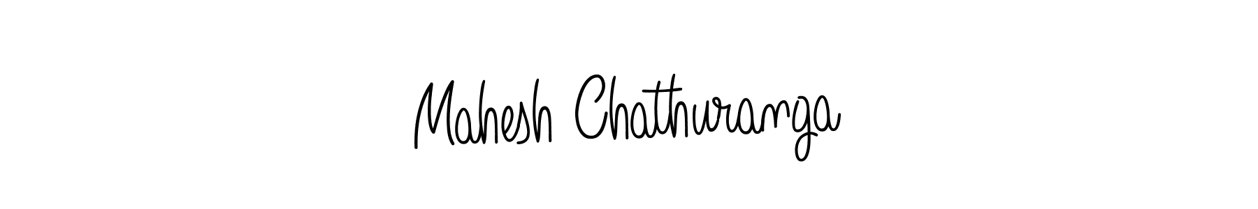 You should practise on your own different ways (Angelique-Rose-font-FFP) to write your name (Mahesh Chathuranga) in signature. don't let someone else do it for you. Mahesh Chathuranga signature style 5 images and pictures png