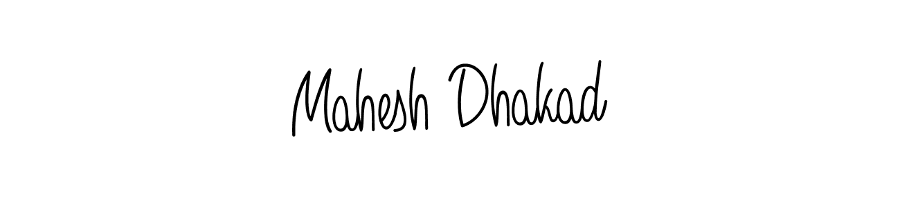 Make a short Mahesh Dhakad signature style. Manage your documents anywhere anytime using Angelique-Rose-font-FFP. Create and add eSignatures, submit forms, share and send files easily. Mahesh Dhakad signature style 5 images and pictures png