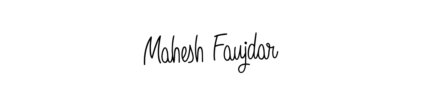 Make a short Mahesh Faujdar signature style. Manage your documents anywhere anytime using Angelique-Rose-font-FFP. Create and add eSignatures, submit forms, share and send files easily. Mahesh Faujdar signature style 5 images and pictures png
