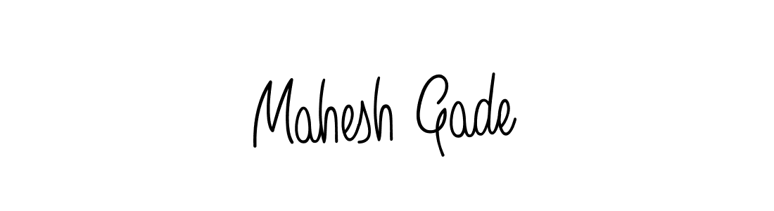 Once you've used our free online signature maker to create your best signature Angelique-Rose-font-FFP style, it's time to enjoy all of the benefits that Mahesh Gade name signing documents. Mahesh Gade signature style 5 images and pictures png