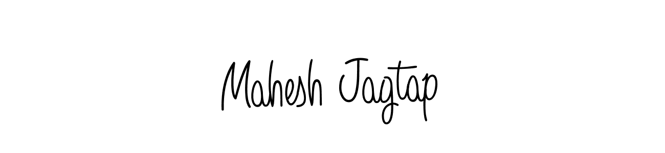 Design your own signature with our free online signature maker. With this signature software, you can create a handwritten (Angelique-Rose-font-FFP) signature for name Mahesh Jagtap. Mahesh Jagtap signature style 5 images and pictures png