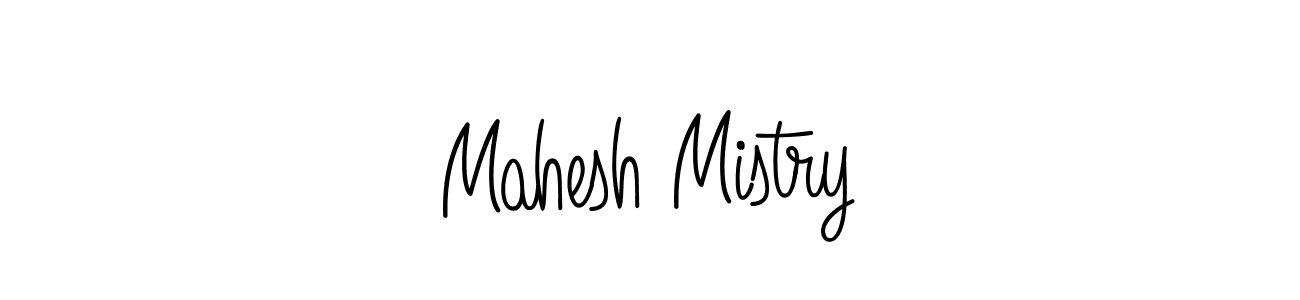 How to make Mahesh Mistry signature? Angelique-Rose-font-FFP is a professional autograph style. Create handwritten signature for Mahesh Mistry name. Mahesh Mistry signature style 5 images and pictures png