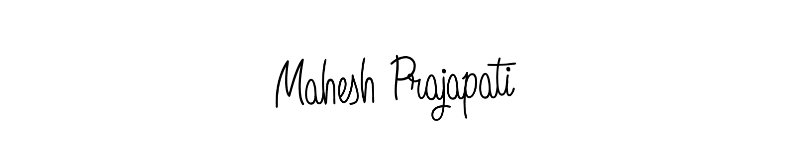 The best way (Angelique-Rose-font-FFP) to make a short signature is to pick only two or three words in your name. The name Mahesh Prajapati include a total of six letters. For converting this name. Mahesh Prajapati signature style 5 images and pictures png