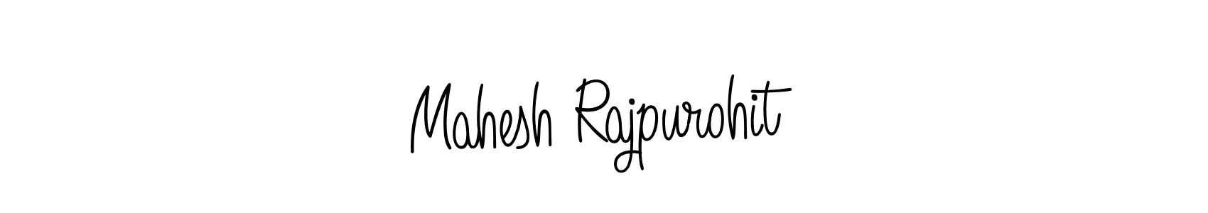 Create a beautiful signature design for name Mahesh Rajpurohit. With this signature (Angelique-Rose-font-FFP) fonts, you can make a handwritten signature for free. Mahesh Rajpurohit signature style 5 images and pictures png