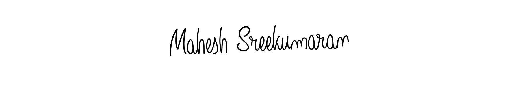 How to make Mahesh Sreekumaran signature? Angelique-Rose-font-FFP is a professional autograph style. Create handwritten signature for Mahesh Sreekumaran name. Mahesh Sreekumaran signature style 5 images and pictures png