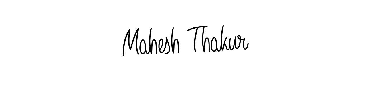 The best way (Angelique-Rose-font-FFP) to make a short signature is to pick only two or three words in your name. The name Mahesh Thakur include a total of six letters. For converting this name. Mahesh Thakur signature style 5 images and pictures png