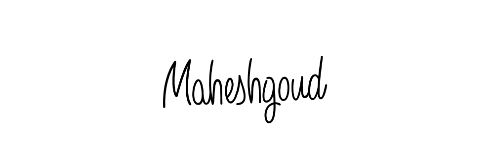 How to make Maheshgoud name signature. Use Angelique-Rose-font-FFP style for creating short signs online. This is the latest handwritten sign. Maheshgoud signature style 5 images and pictures png