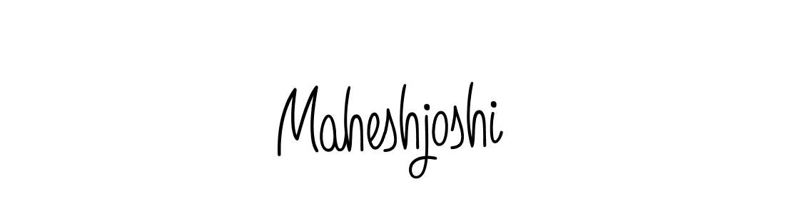 Maheshjoshi stylish signature style. Best Handwritten Sign (Angelique-Rose-font-FFP) for my name. Handwritten Signature Collection Ideas for my name Maheshjoshi. Maheshjoshi signature style 5 images and pictures png