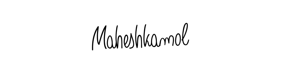 Once you've used our free online signature maker to create your best signature Angelique-Rose-font-FFP style, it's time to enjoy all of the benefits that Maheshkamol name signing documents. Maheshkamol signature style 5 images and pictures png