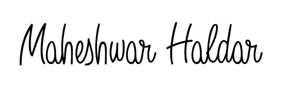 Turn your name Maheshwar Haldar into a signature brand with Angelique-Rose-font-FFP styling. Download in standard PNG or transparent format anytime. Maheshwar Haldar signature style 5 images and pictures png