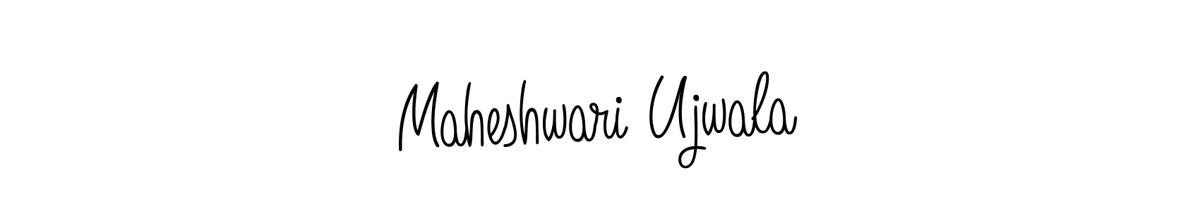 Similarly Angelique-Rose-font-FFP is the best handwritten signature design. Signature creator online .You can use it as an online autograph creator for name Maheshwari Ujwala. Maheshwari Ujwala signature style 5 images and pictures png