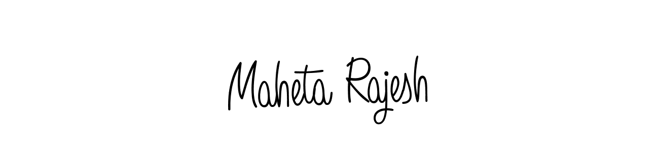 It looks lik you need a new signature style for name Maheta Rajesh. Design unique handwritten (Angelique-Rose-font-FFP) signature with our free signature maker in just a few clicks. Maheta Rajesh signature style 5 images and pictures png