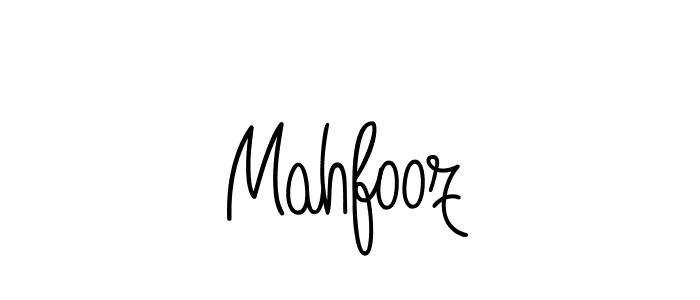 Create a beautiful signature design for name Mahfooz. With this signature (Angelique-Rose-font-FFP) fonts, you can make a handwritten signature for free. Mahfooz signature style 5 images and pictures png