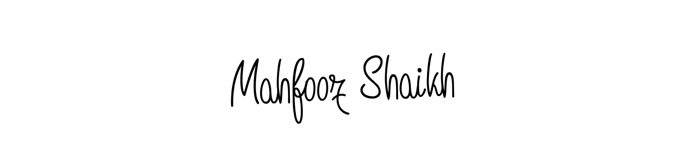 Here are the top 10 professional signature styles for the name Mahfooz Shaikh. These are the best autograph styles you can use for your name. Mahfooz Shaikh signature style 5 images and pictures png