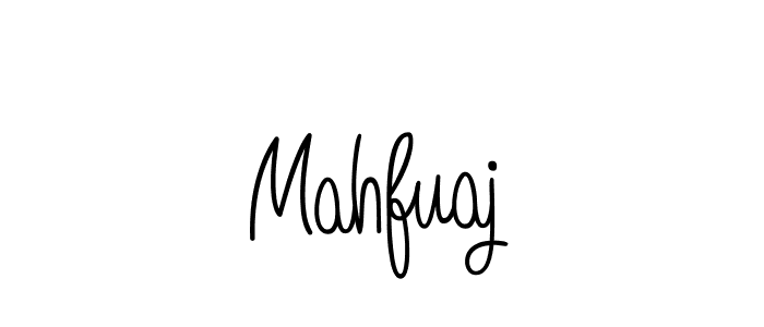 Mahfuaj stylish signature style. Best Handwritten Sign (Angelique-Rose-font-FFP) for my name. Handwritten Signature Collection Ideas for my name Mahfuaj. Mahfuaj signature style 5 images and pictures png