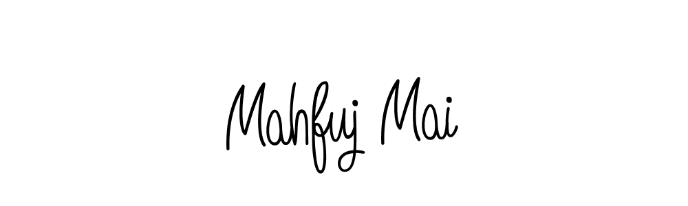 Design your own signature with our free online signature maker. With this signature software, you can create a handwritten (Angelique-Rose-font-FFP) signature for name Mahfuj Mai. Mahfuj Mai signature style 5 images and pictures png
