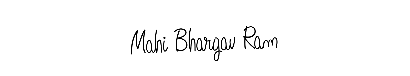 You can use this online signature creator to create a handwritten signature for the name Mahi Bhargav Ram. This is the best online autograph maker. Mahi Bhargav Ram signature style 5 images and pictures png