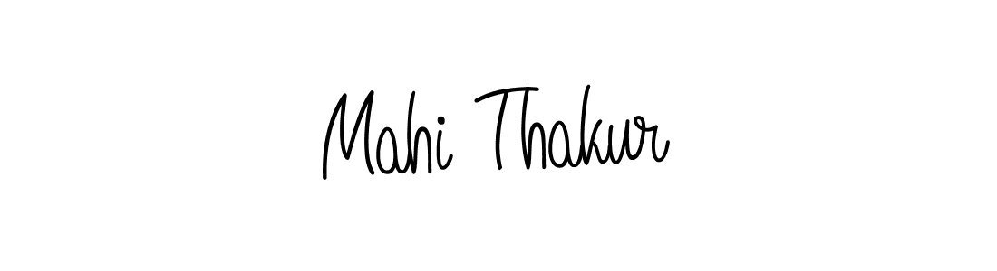 You should practise on your own different ways (Angelique-Rose-font-FFP) to write your name (Mahi Thakur) in signature. don't let someone else do it for you. Mahi Thakur signature style 5 images and pictures png