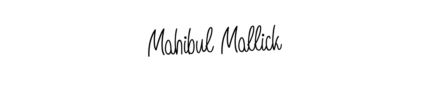 How to make Mahibul Mallick signature? Angelique-Rose-font-FFP is a professional autograph style. Create handwritten signature for Mahibul Mallick name. Mahibul Mallick signature style 5 images and pictures png