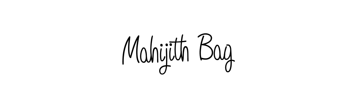 Check out images of Autograph of Mahijith Bag name. Actor Mahijith Bag Signature Style. Angelique-Rose-font-FFP is a professional sign style online. Mahijith Bag signature style 5 images and pictures png