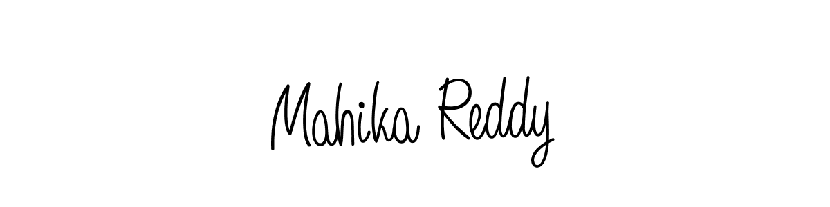 How to Draw Mahika Reddy signature style? Angelique-Rose-font-FFP is a latest design signature styles for name Mahika Reddy. Mahika Reddy signature style 5 images and pictures png