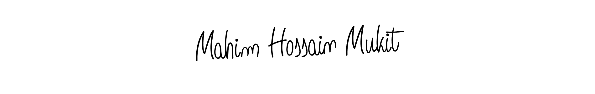 Mahim Hossain Mukit stylish signature style. Best Handwritten Sign (Angelique-Rose-font-FFP) for my name. Handwritten Signature Collection Ideas for my name Mahim Hossain Mukit. Mahim Hossain Mukit signature style 5 images and pictures png