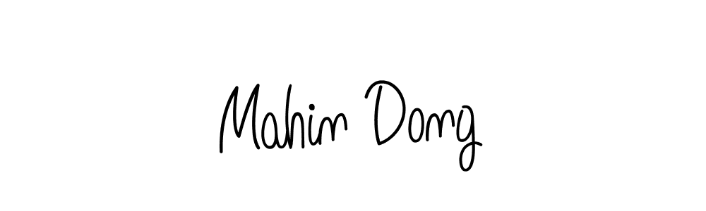 Also we have Mahin Dong name is the best signature style. Create professional handwritten signature collection using Angelique-Rose-font-FFP autograph style. Mahin Dong signature style 5 images and pictures png