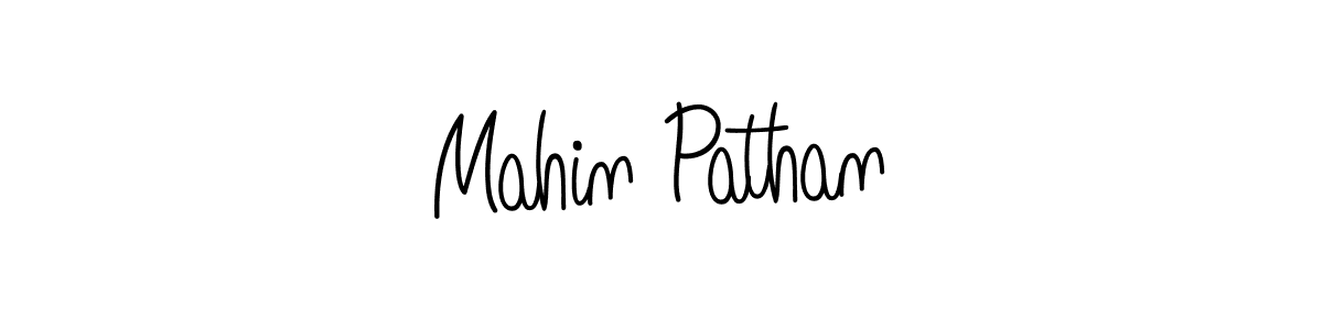 Angelique-Rose-font-FFP is a professional signature style that is perfect for those who want to add a touch of class to their signature. It is also a great choice for those who want to make their signature more unique. Get Mahin Pathan name to fancy signature for free. Mahin Pathan signature style 5 images and pictures png